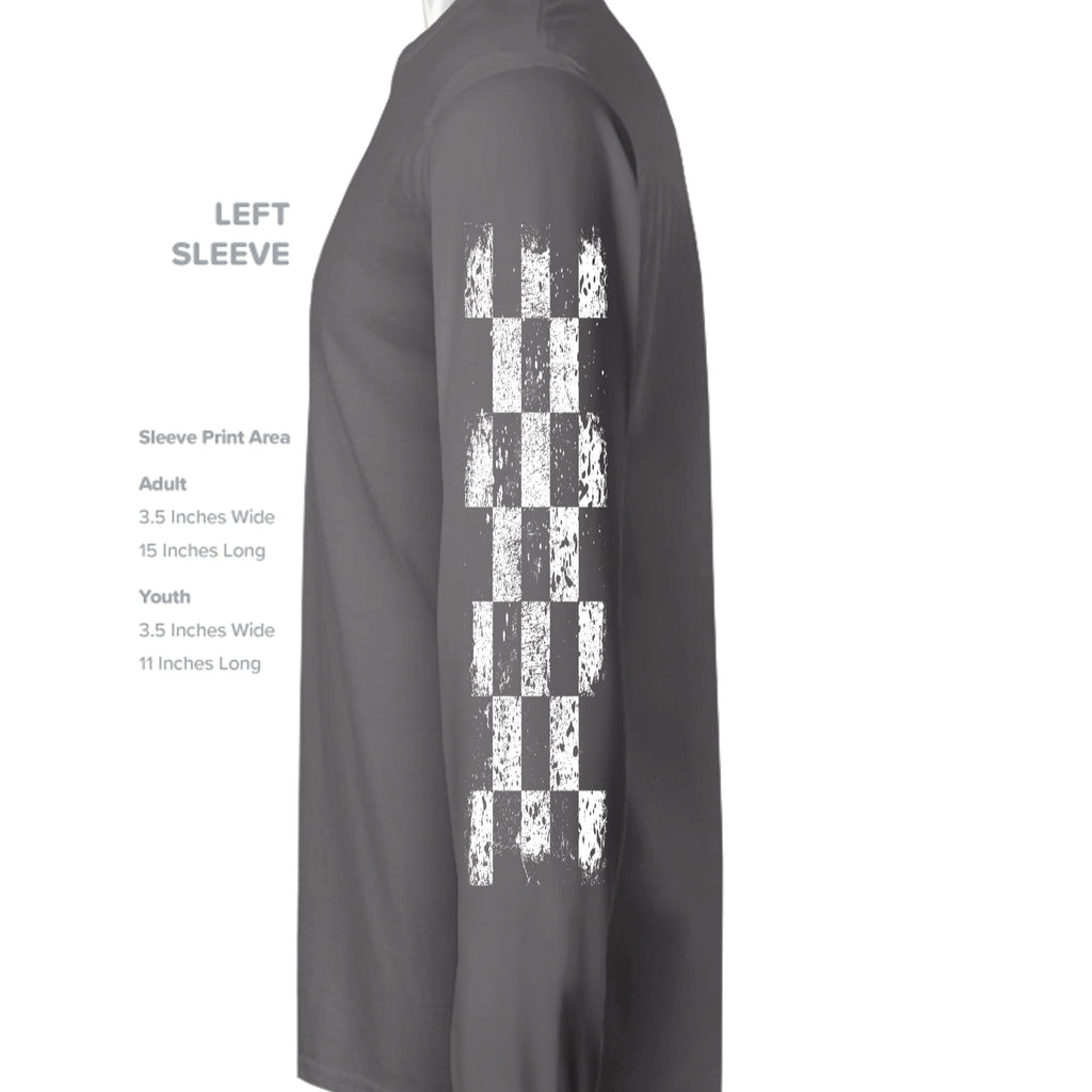 Heathered Charcoal - DT1105 - SLEEVE_LEFT