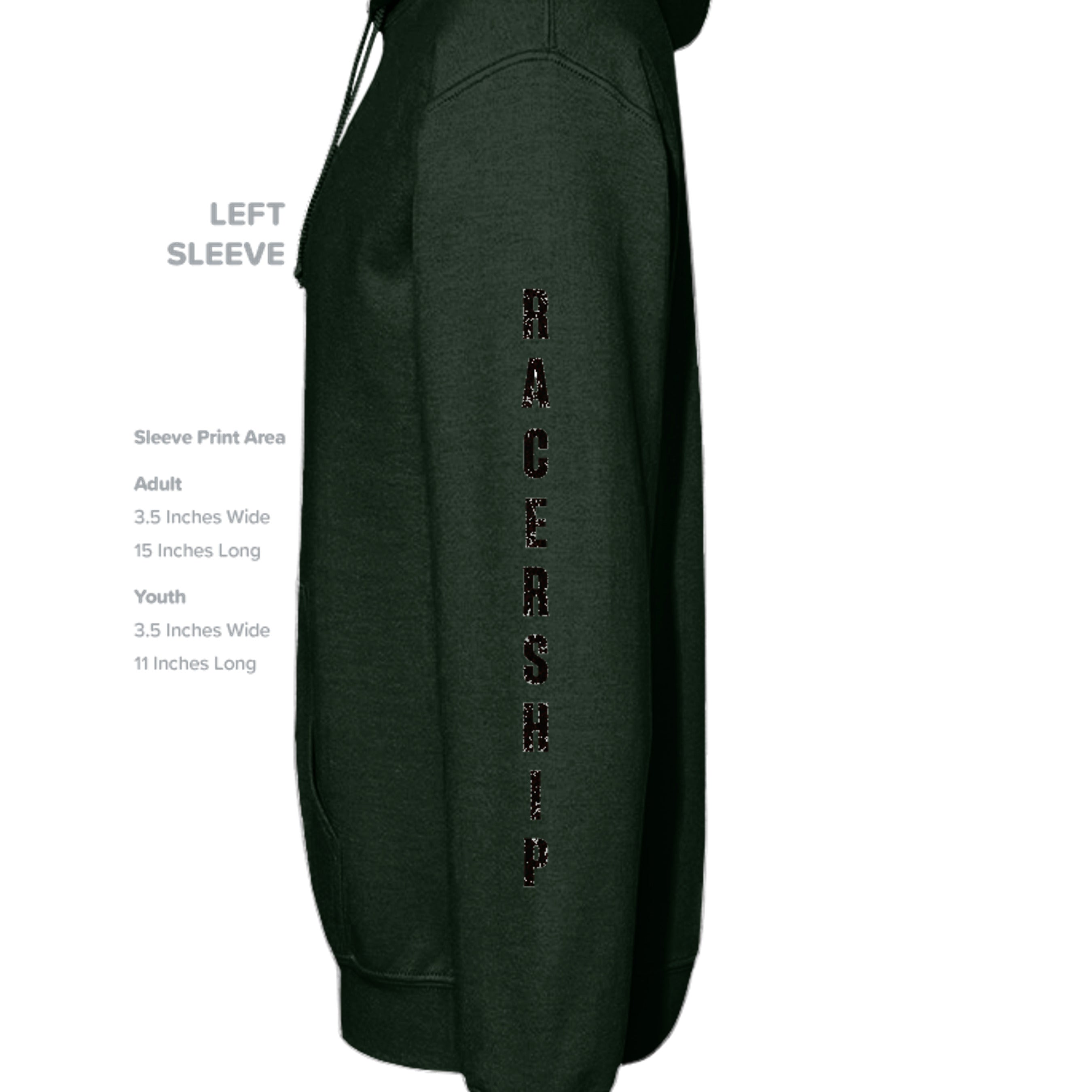 FOREST GREEN - G185B - SLEEVE_LEFT