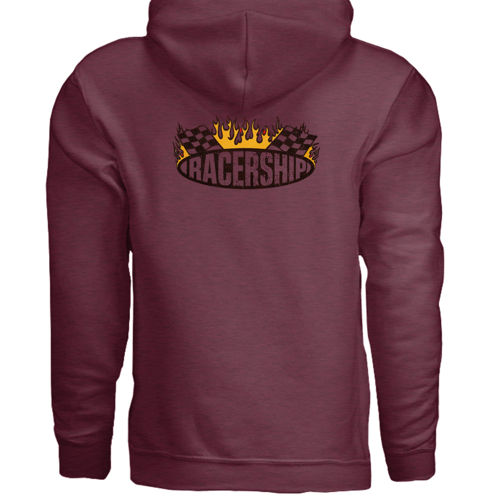 Heather Sport Dark Maroon - G185 - BACK