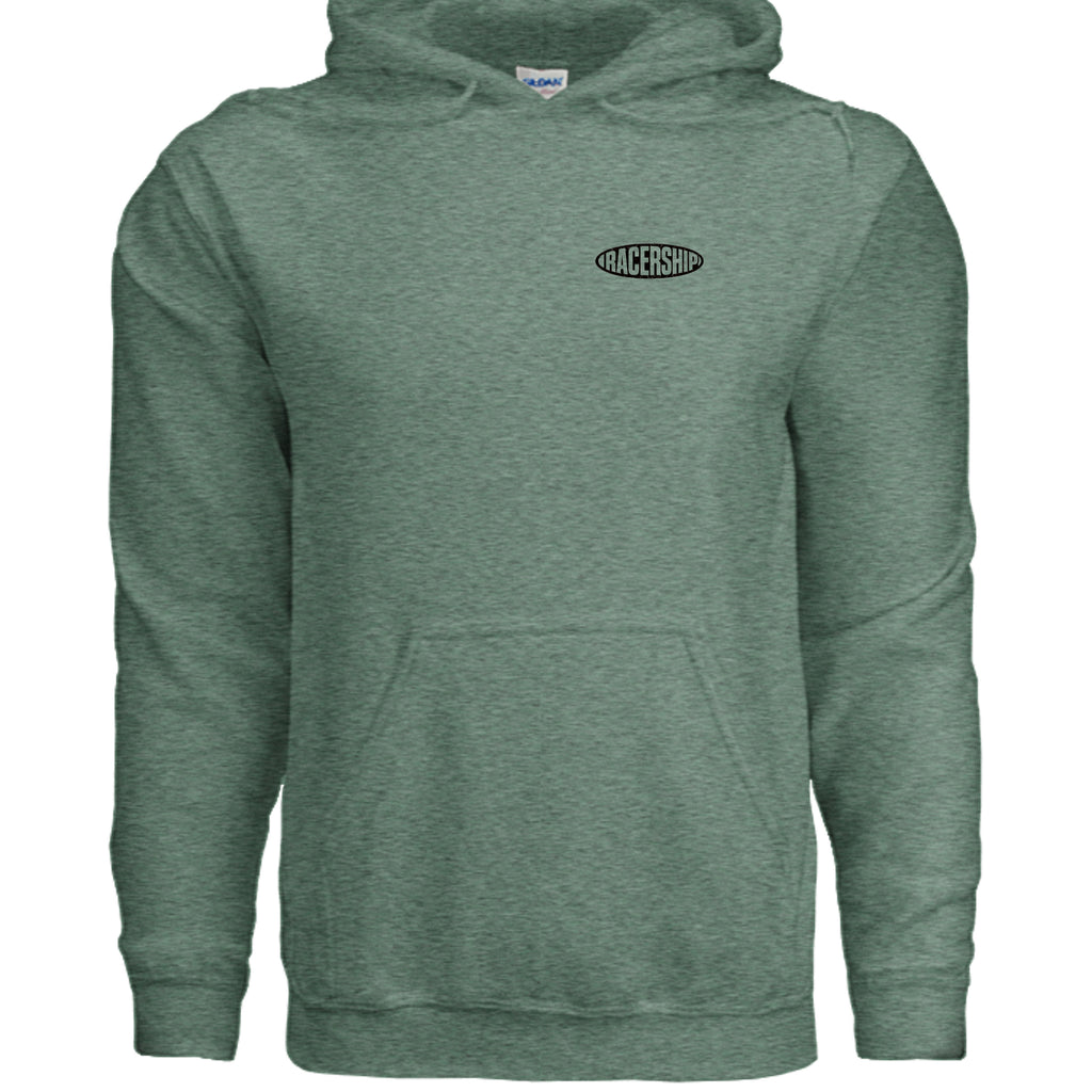 Heather Sport Dark Green - G185 - FRONT