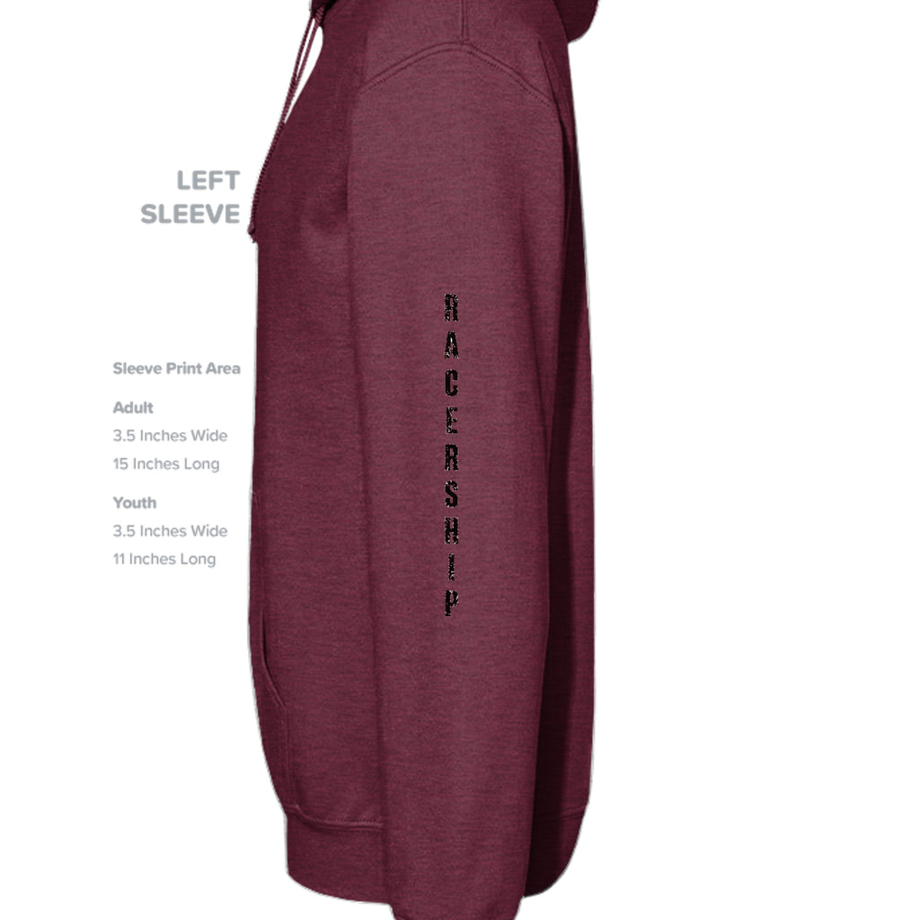 Heather Sport Dark Maroon - G185 - SLEEVE_LEFT