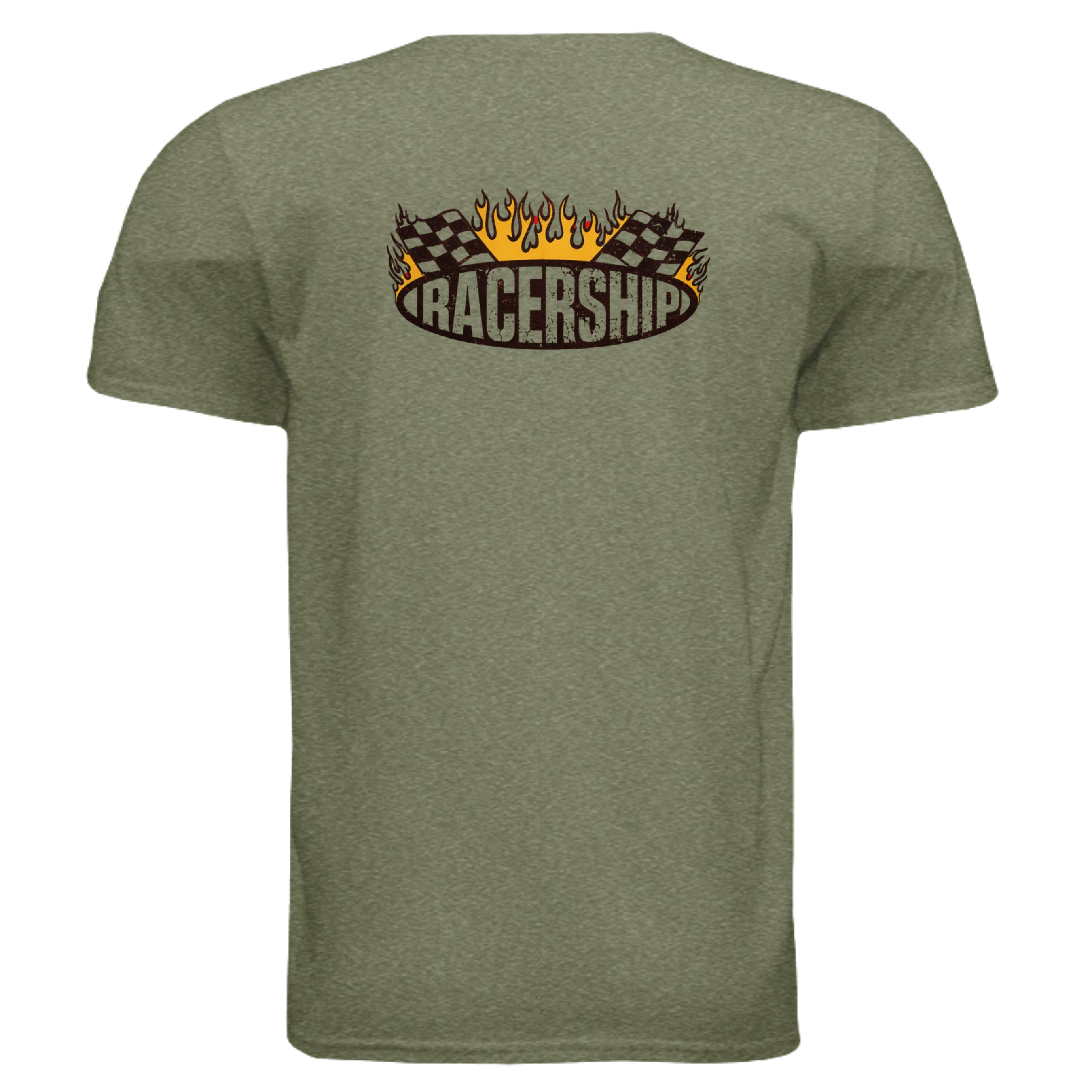 HEATHER MILITARY GREEN - G640 - BACK