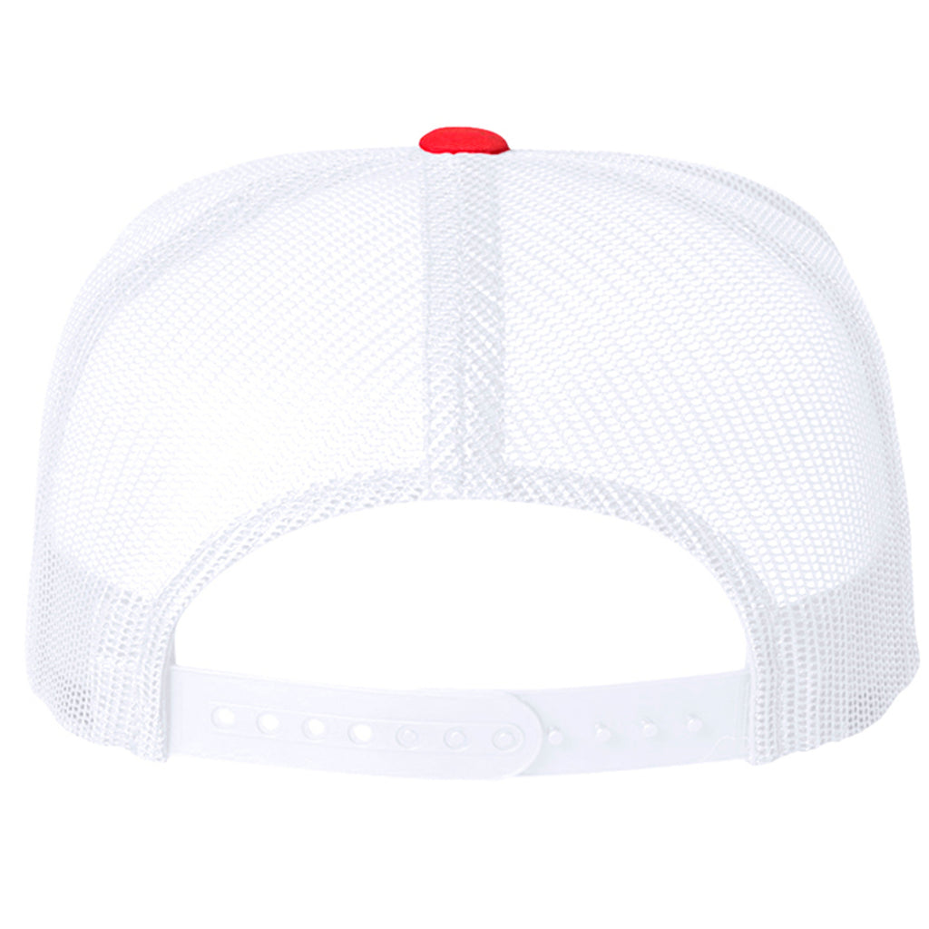 Red/ White - 6606 - BACK