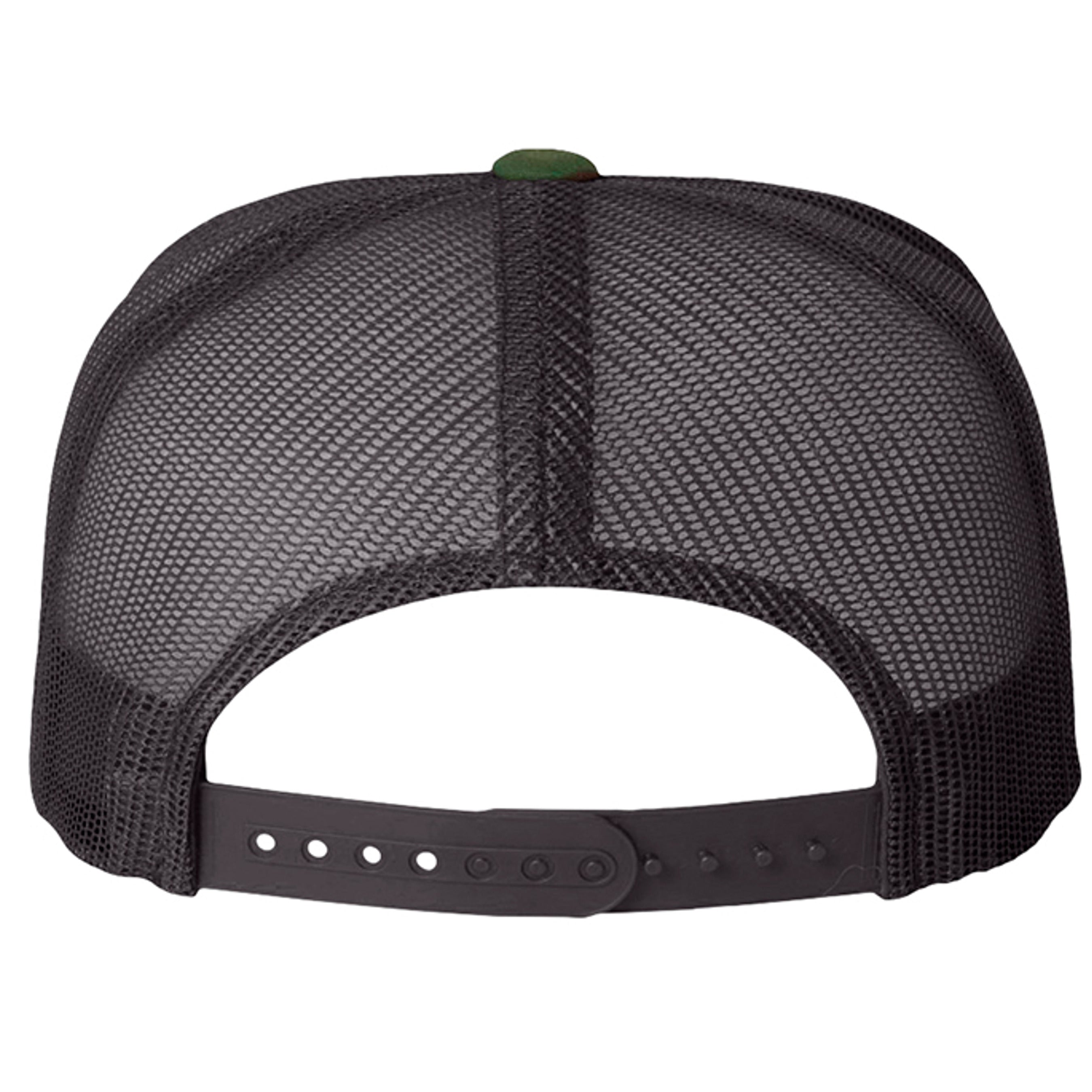 Green Camo/ Black - 6606 - BACK