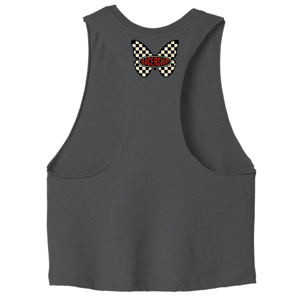 DARK GRY HEATHER - 6682 - BACK