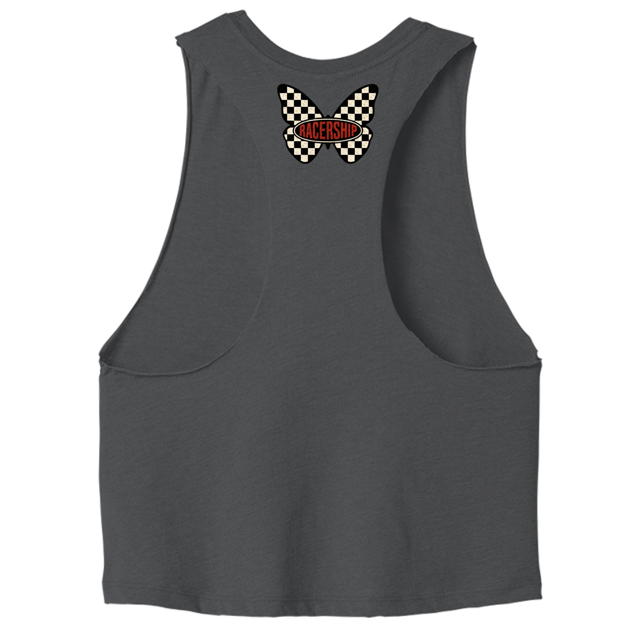 DARK GRY HEATHER - 6682 - BACK