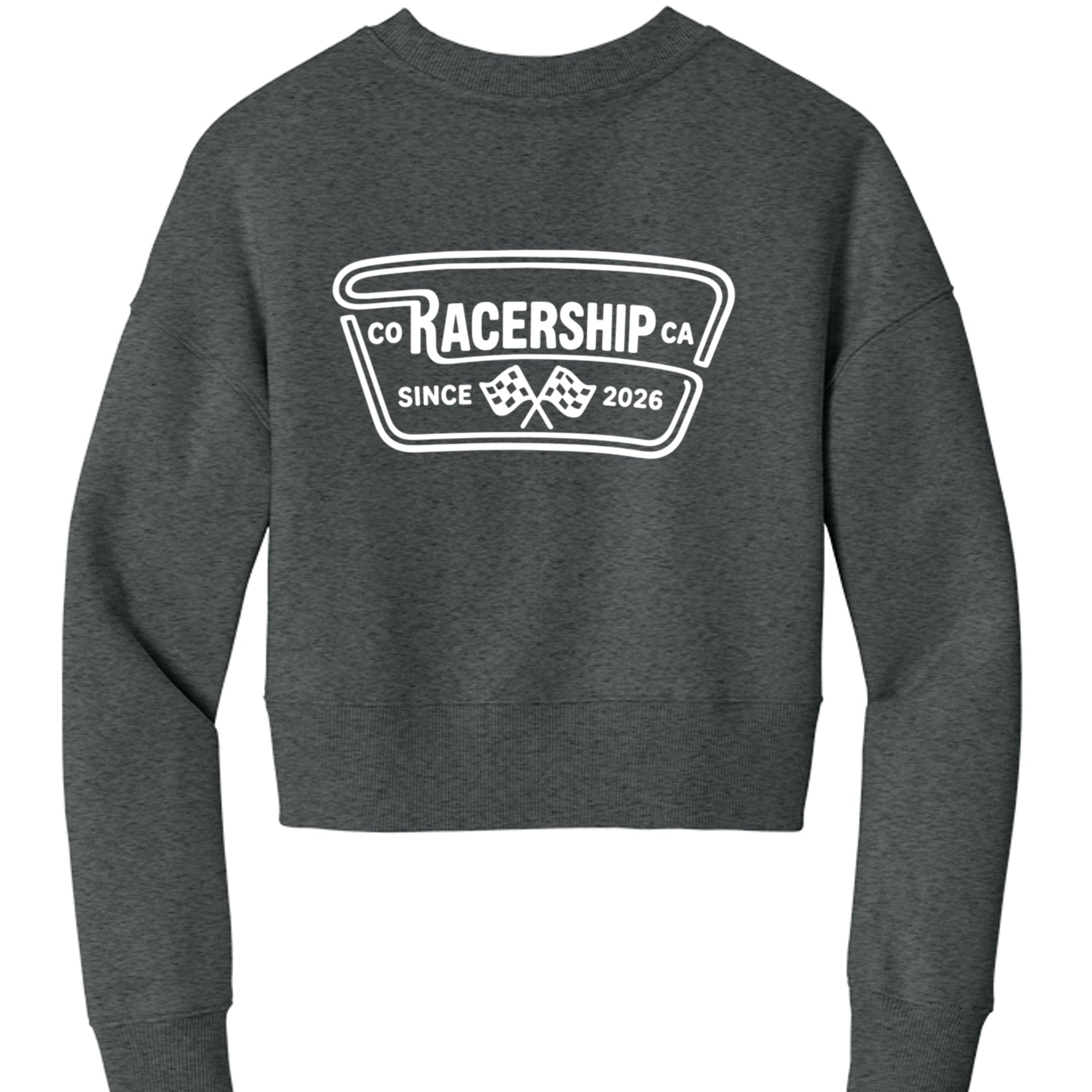 Heathered Charcoal - DT1105 - BACK