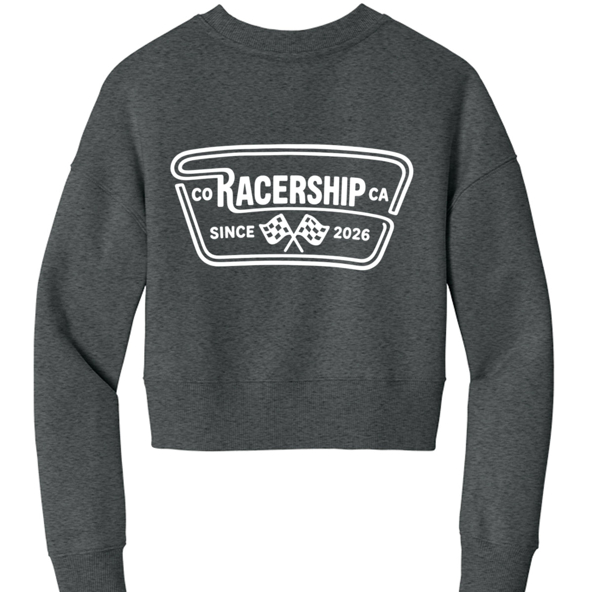 Heathered Charcoal - DT1105 - BACK