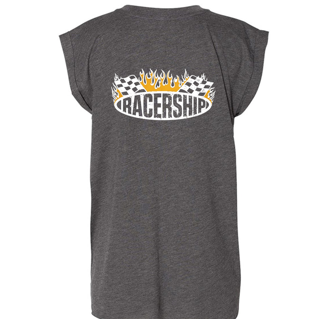 DARK GRY HEATHER - 8804 - BACK