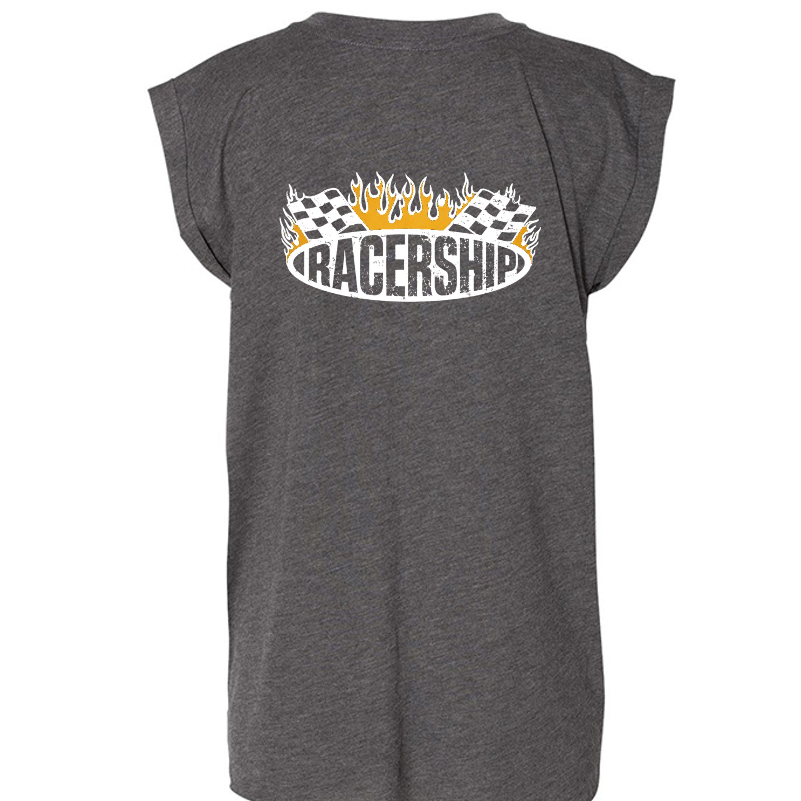 DARK GRY HEATHER - 8804 - BACK